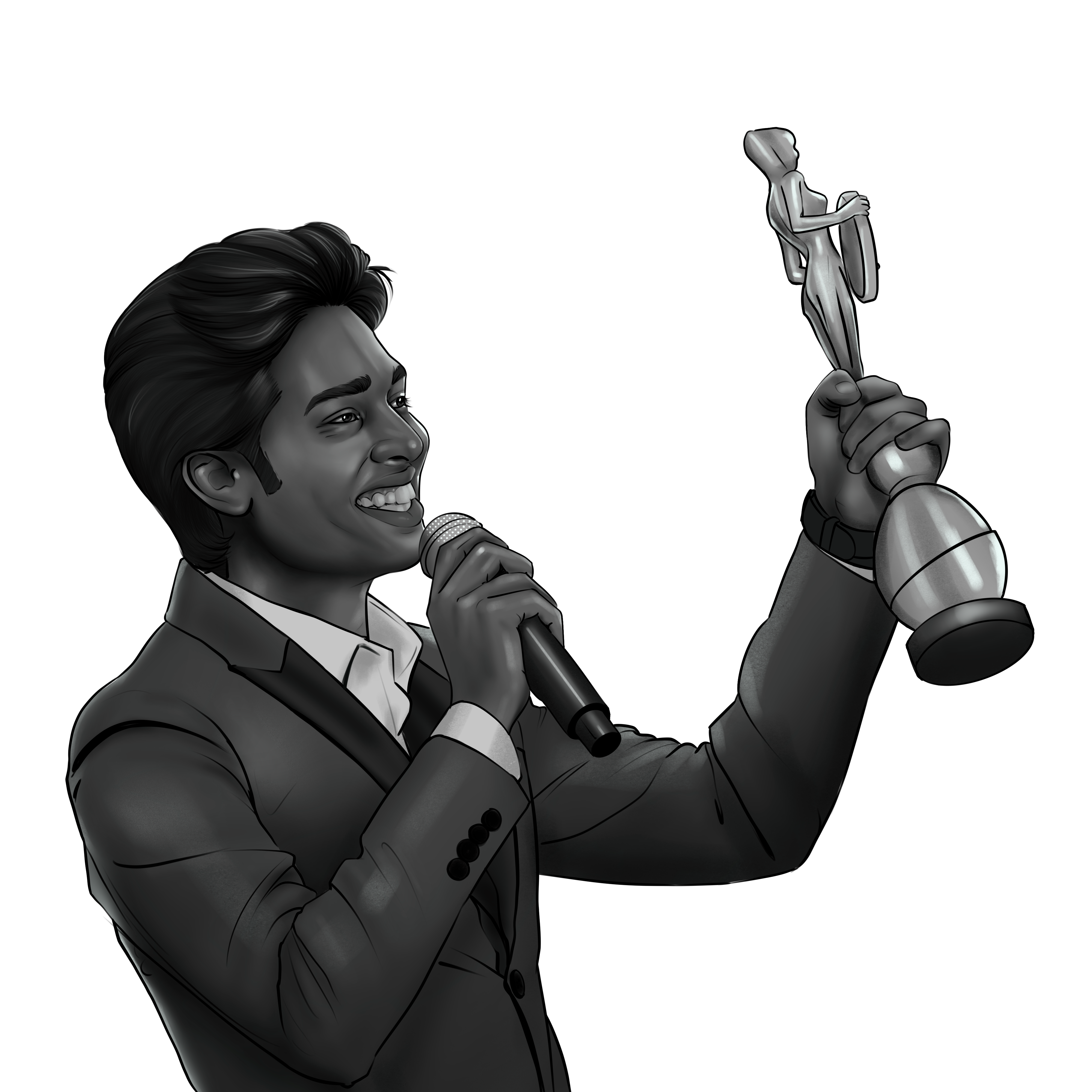 Atlee with award - The Route