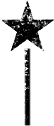 Star with line